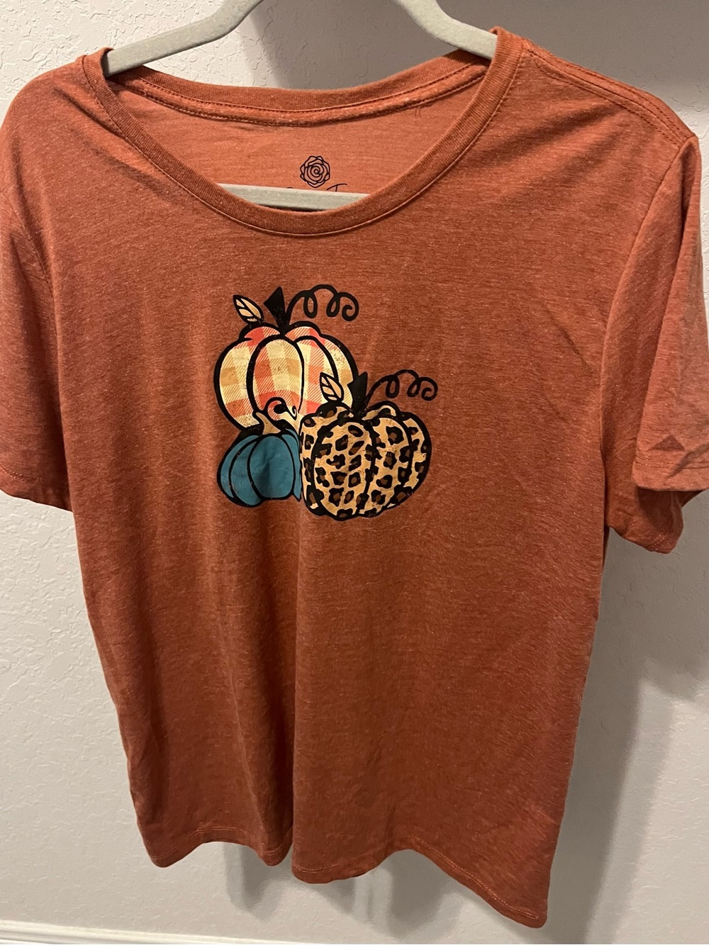 Orange Pumpkin Graphic Tee